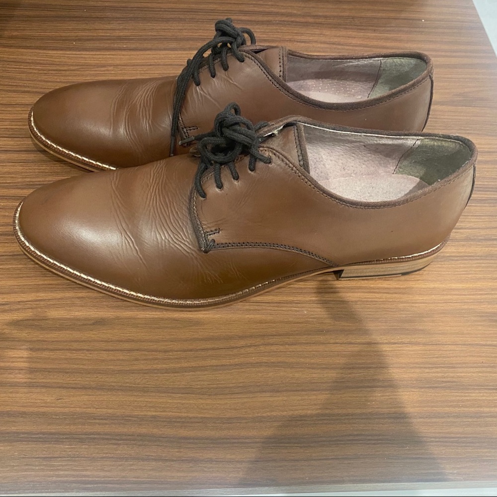 Brown Banana Republic Italian Leather Oxford